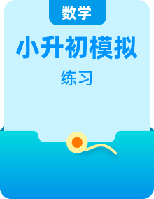 人教版小升初数学复习题及毕业模拟试卷、综合测试卷、毕业测试卷