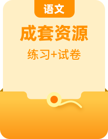 部编版语文六年级下册单元学习力提升练习卷（含答案）