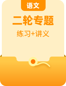 2022届高考小说专题复习讲义及训练（含答案）