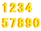 C:\Users\qxb-810\Desktop\英语闽教三年级上册\Unit 3 Numbers\Part A\素材\numbers.jpg